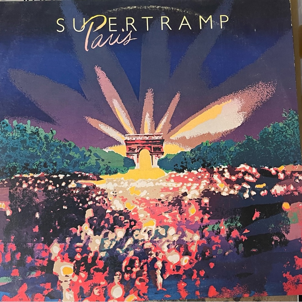 Supertramp Paris Album Vintage Vinyl Enjoy the sounds of Supertramp